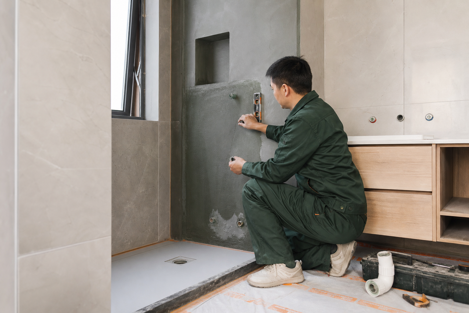 刷小居厨卫改造施工